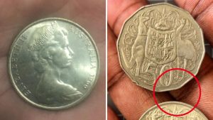 Read more about the article How much is a round 50 cent coin worth? Aussie discovers super rare silver piece in change